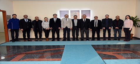 Rektör Yardımcısı Yalçın ÇİMSA Yetkililerini Kabul Etti Rektör Yardımcısı Yalçın ÇİMSA Yetkililerini Kabul Etti