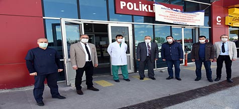 AKÜ’den Sağlık Personeline Büyük Destek AKÜ’den Sağlık Personeline Büyük Destek