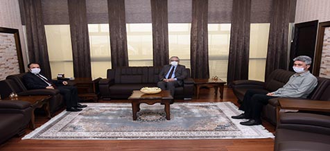 İl Müftüsü Kabukçu’dan Rektör Karakaş’a Veda Ziyareti İl Müftüsü Kabukçu’dan Rektör Karakaş’a Veda Ziyareti
