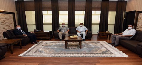 Rektör Karakaş Eğitim Bir-Sen Yönetimini Kabul Etti Rektör Karakaş Eğitim Bir-Sen Yönetimini Kabul Etti
