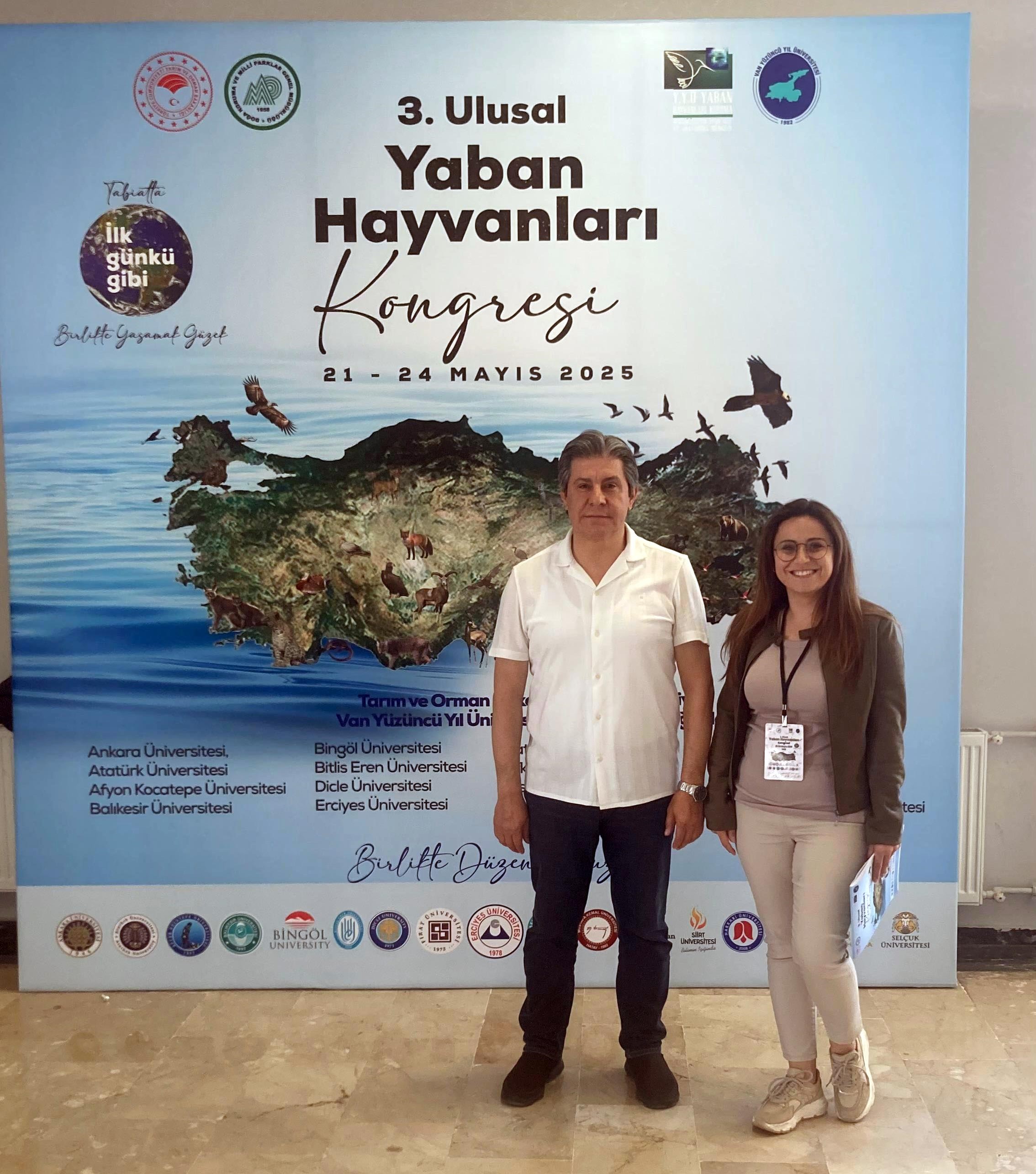 AKÜREM, Van’da “3. Ulusal Yaban Hayvanları Kongresi”ne Katıldı AKÜREM, Van’da “3. Ulusal Yaban Hayvanları Kongresi”ne Katıldı
