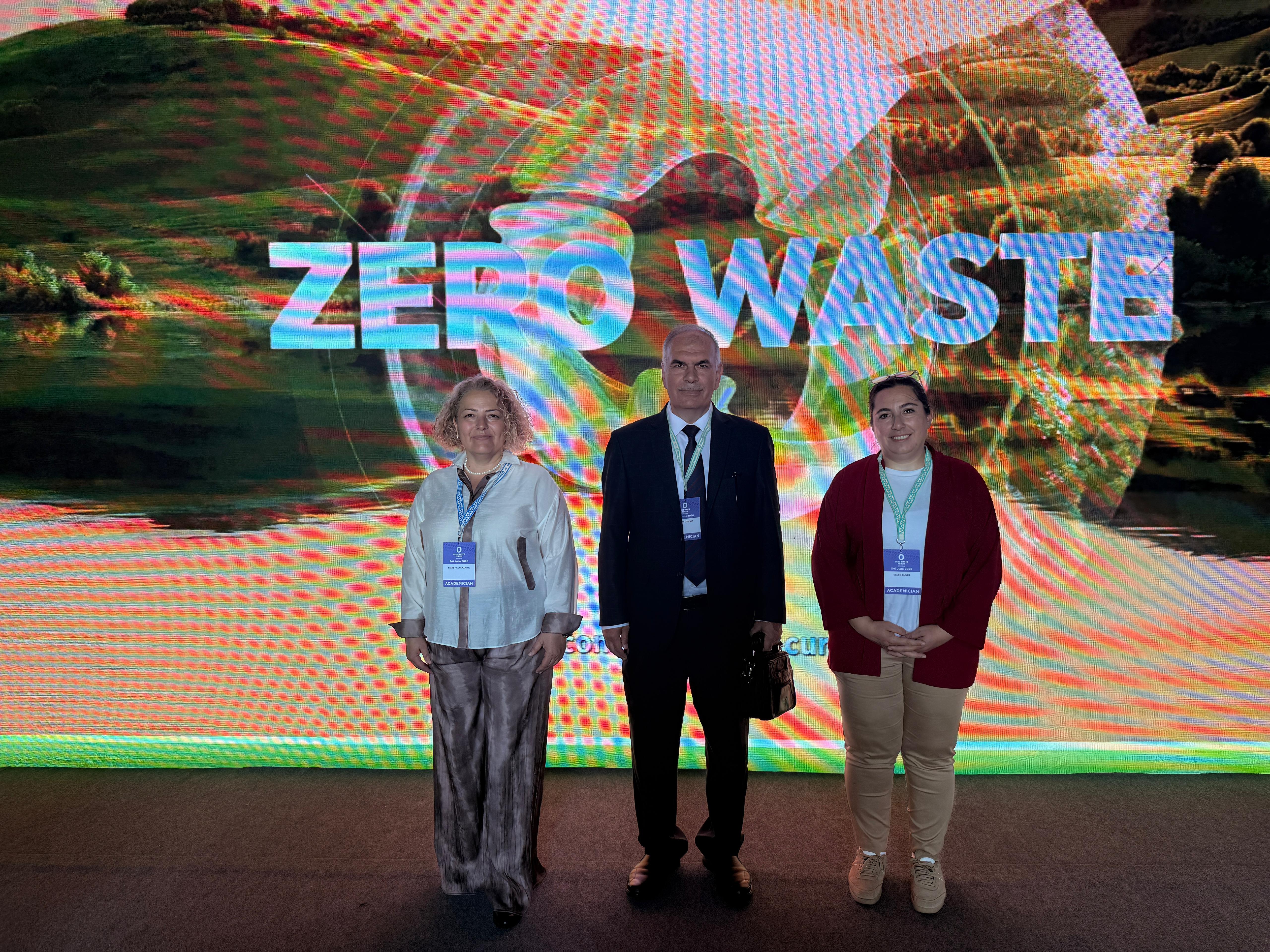Afyon Kocatepe Üniversitesi İstanbul’da Düzenlenen  “Zero Waste Forum 2026″ya Katıldı
